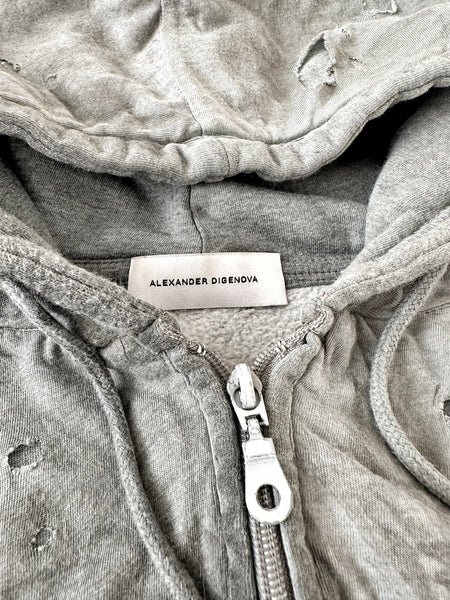 “Canal Street” Layered New York Overdyed Hoodie