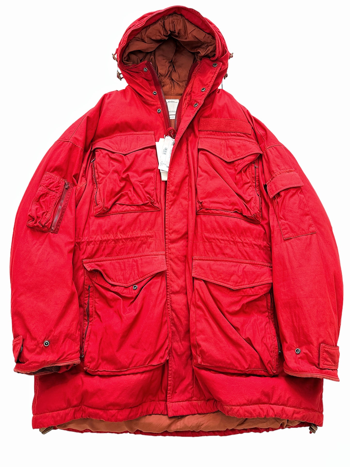 F.I.L. Exclusive Red Krupa Field Goose Down Parka