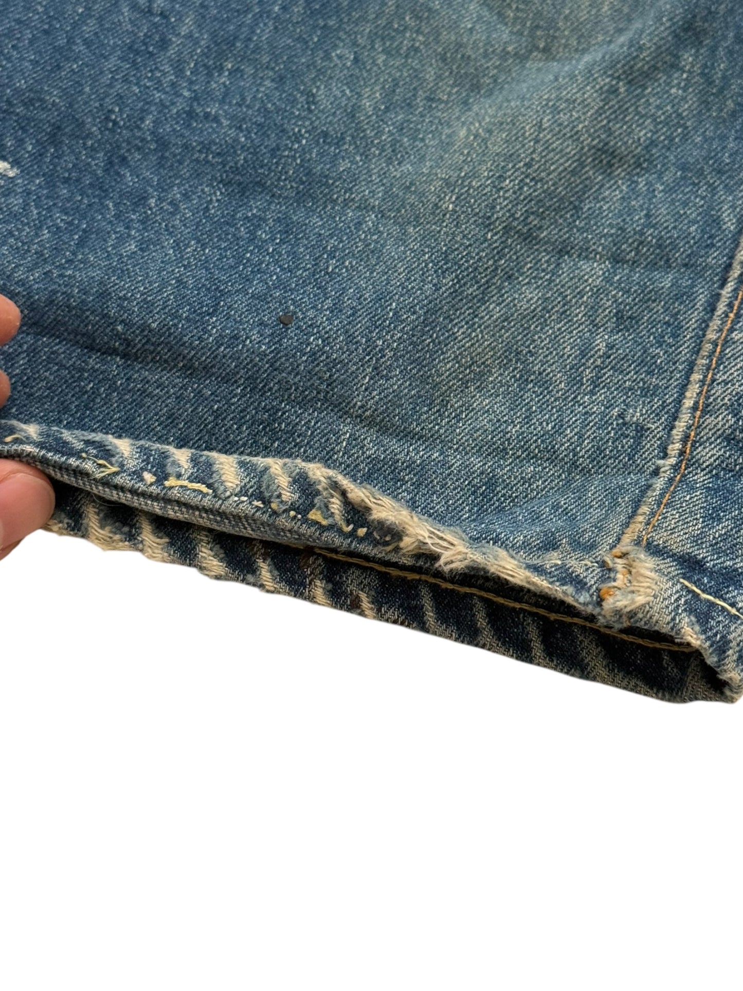 OG 1960’s Big E Selvedge Hidden Rivet 501 Denim
