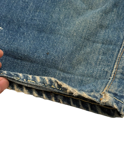 OG 1960’s Big E Selvedge Hidden Rivet 501 Denim