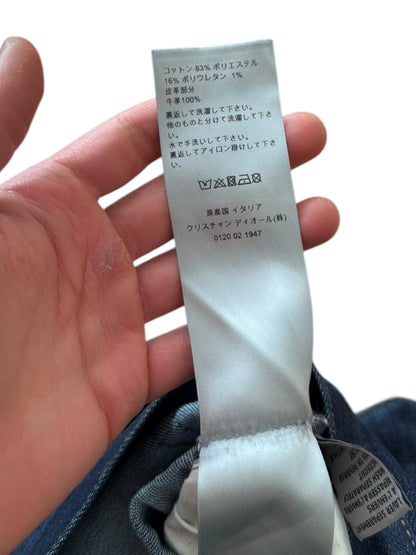 Trotter Monogram Cuff Denim