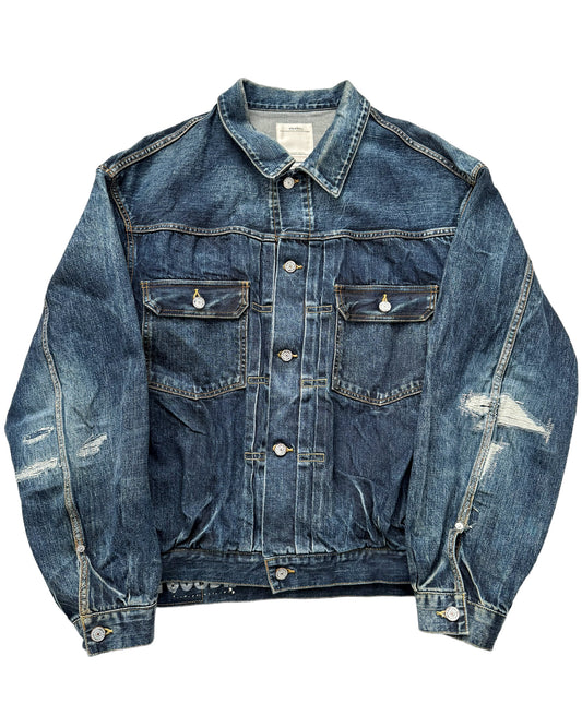 1006 Dry Damaged 101XX Denim Jacket