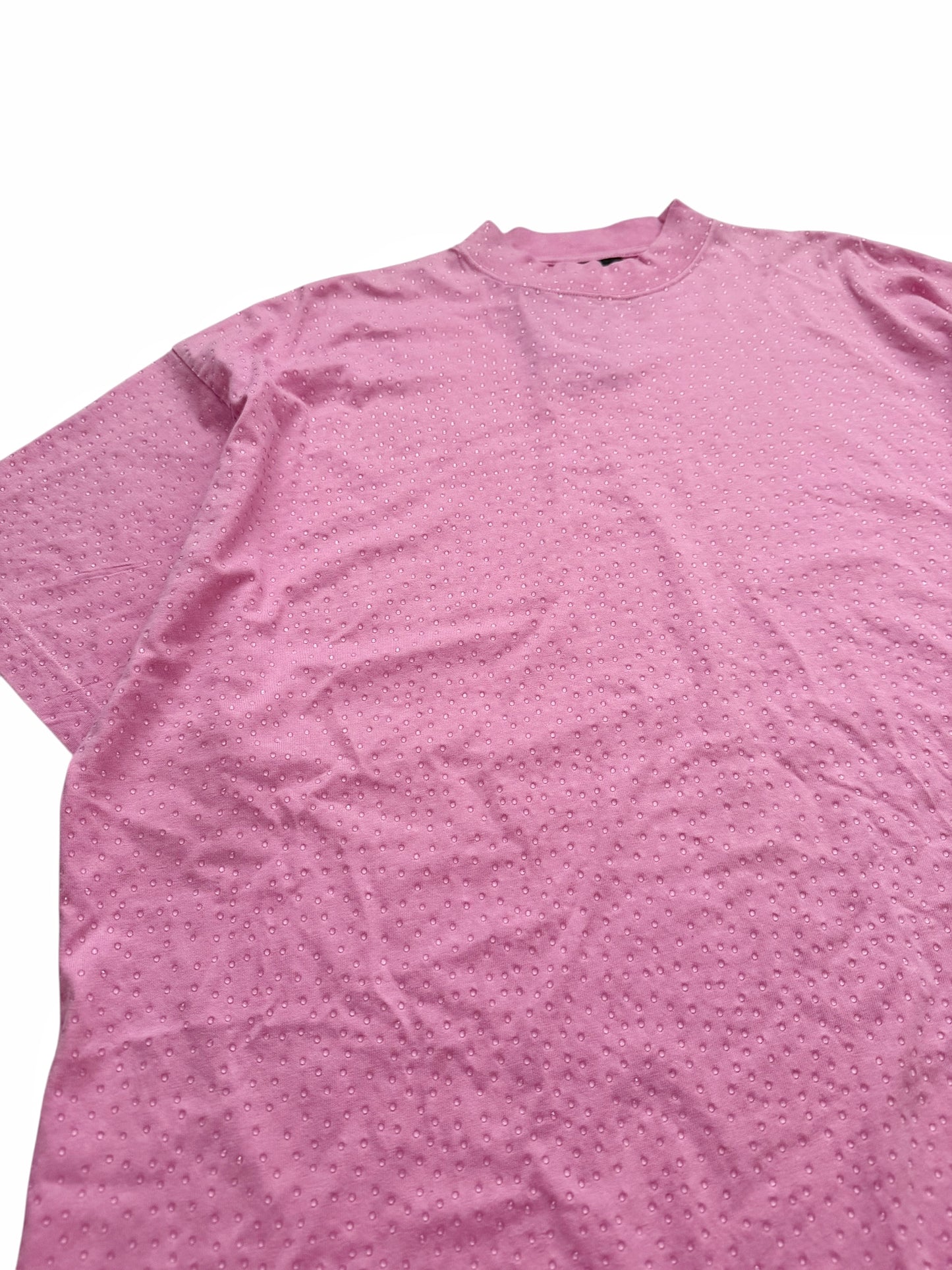 Strass Crystal Bedazzled Jersey Shirt