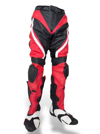 Leather Moto Pantashoe Boot Pants