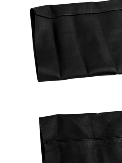 Lambskin Belt Loop Pants