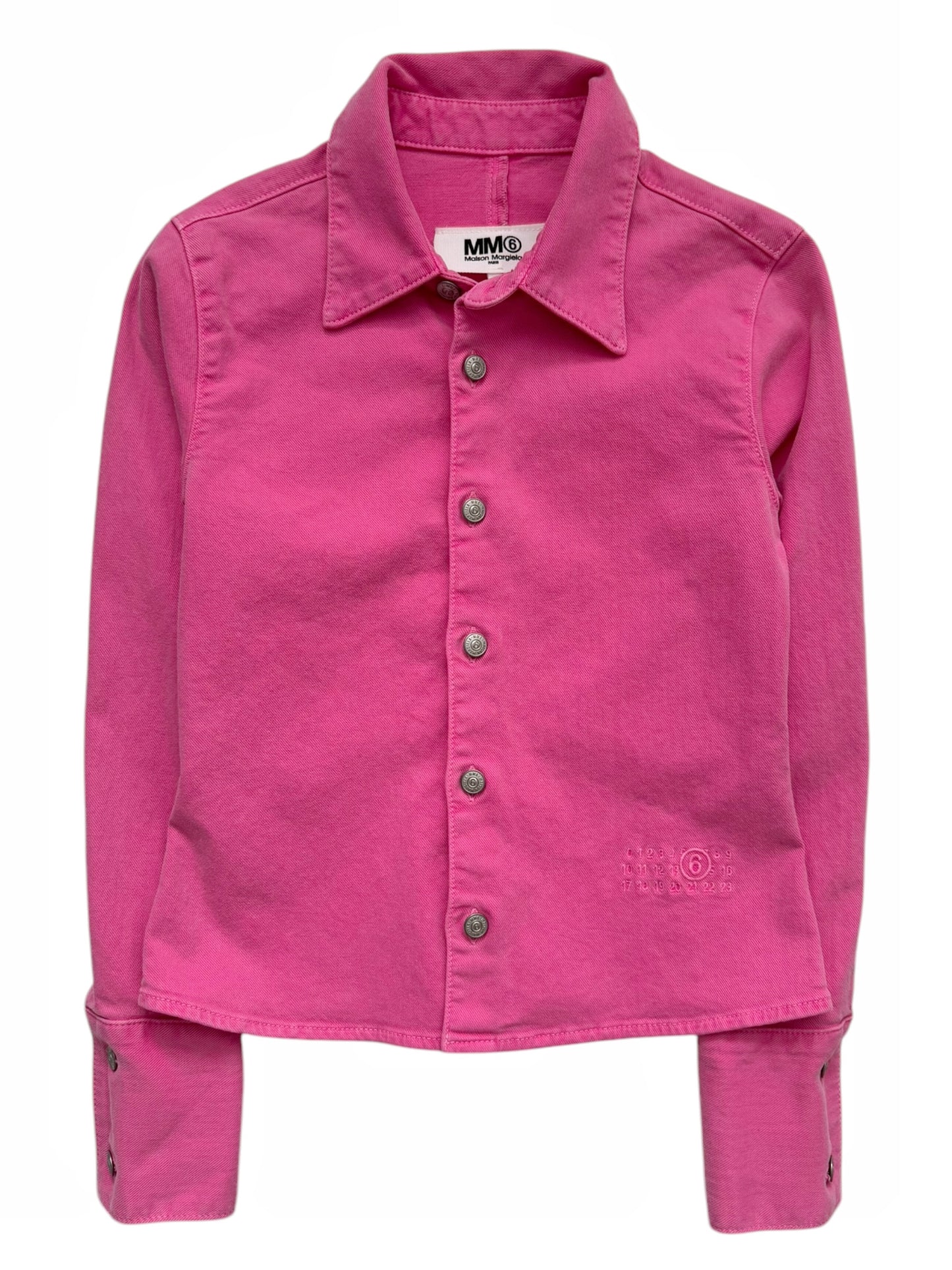 Denim Button Up Shirt Jacket