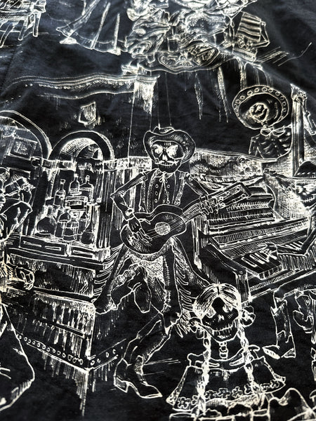 2018 Skeleton Cowboy Saloon Shirt