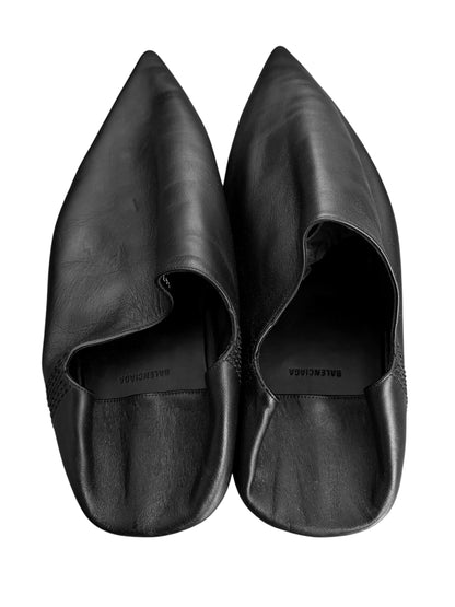 Babouche Pointed Toe Flat Mule