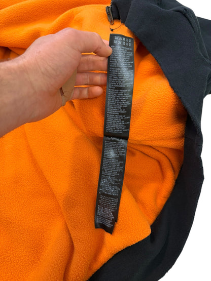 Heavy Cotton Fleece Hooded Bomber