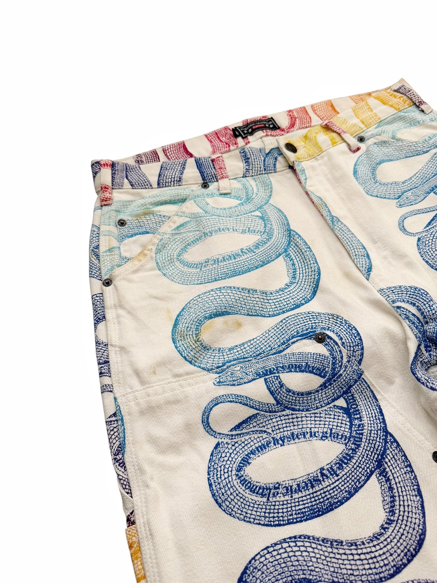 Rainbow Snake Denim Carpenter