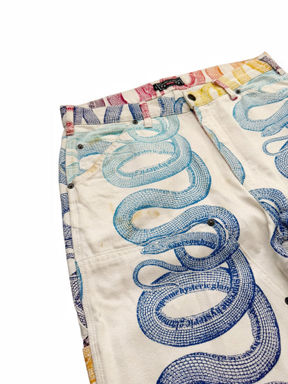 Rainbow Snake Denim Carpenter
