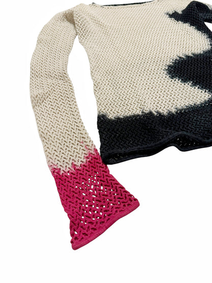 Mesh Punk Dye Knit