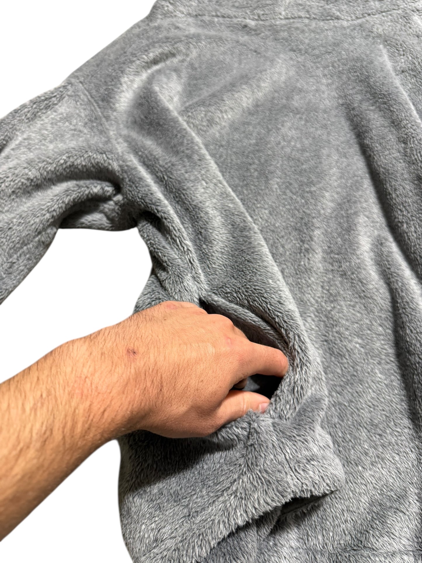 Funnel Hood Oversized Fleece