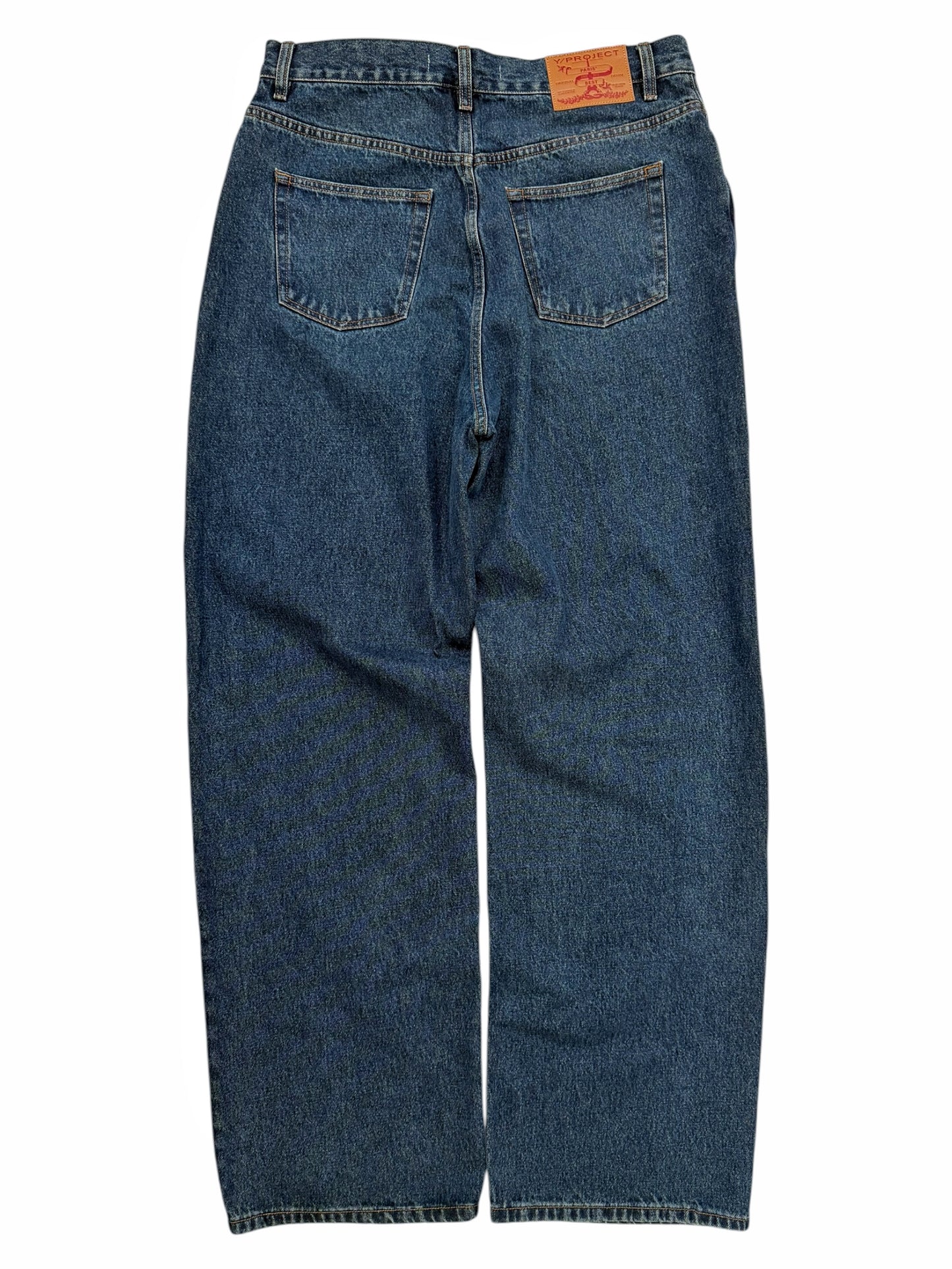 Cut Out Baggy Denim