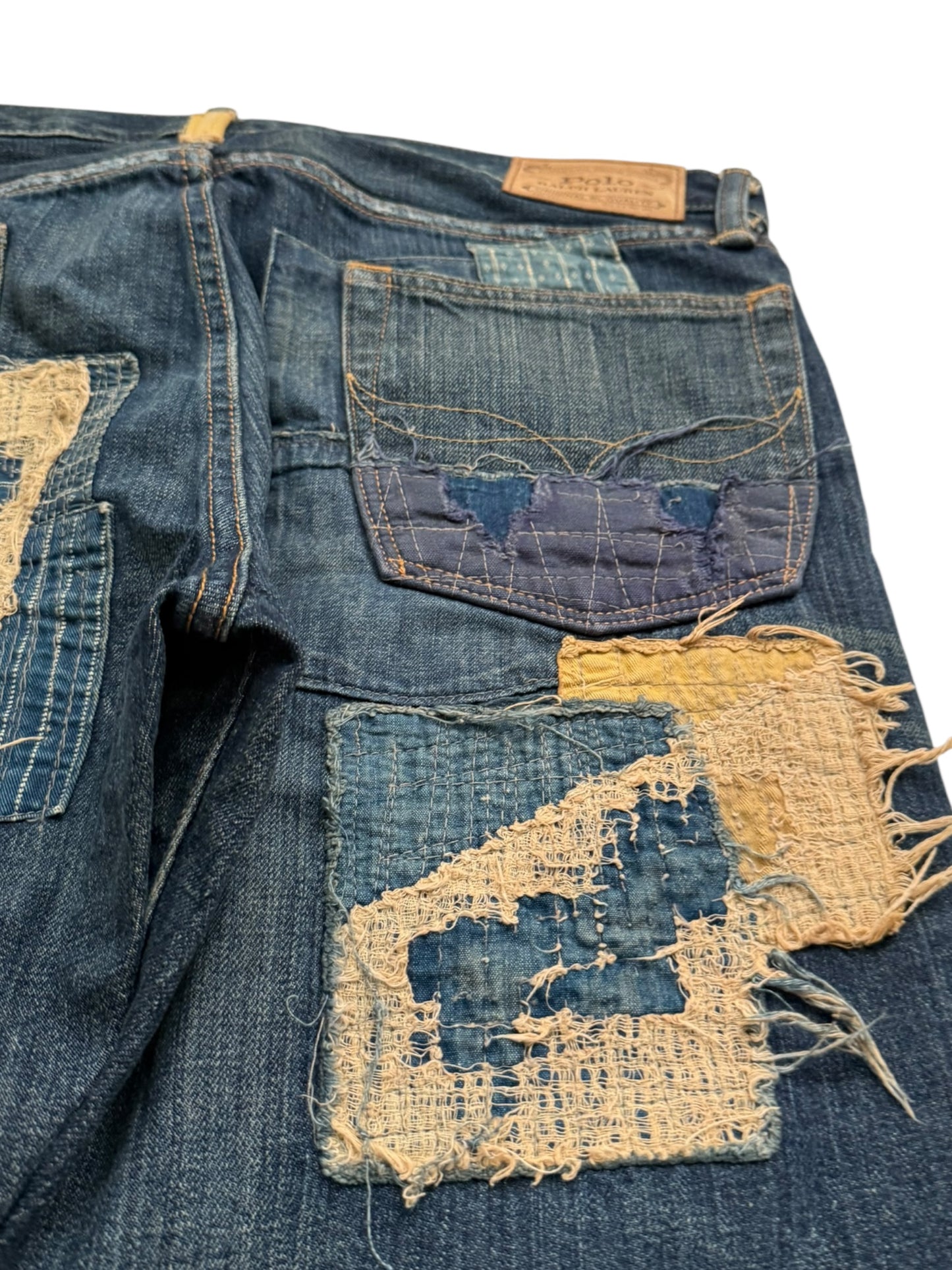 Boro Sashiko Repair Denim