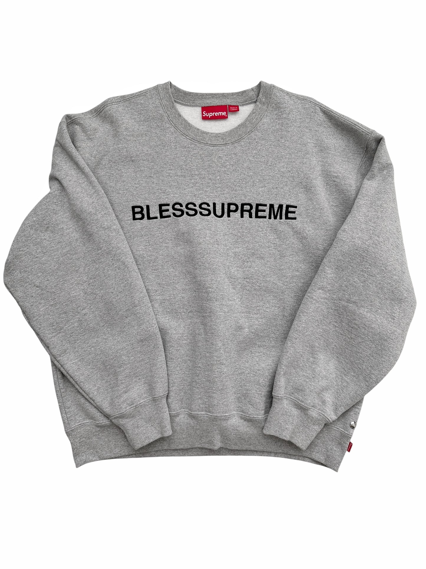 BlessSupreme Embroidered Crewneck