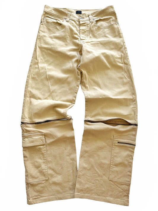 2000’s Mod Zip Off Canvas Cargo Pants