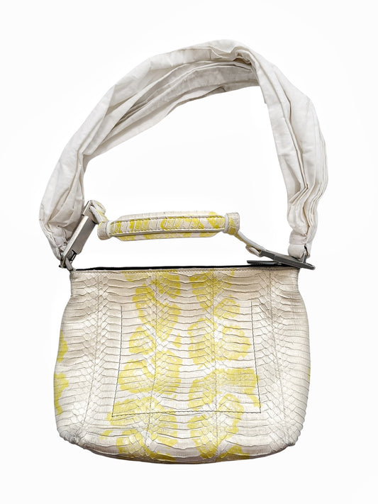 Performa Acid Yellow Python Bag