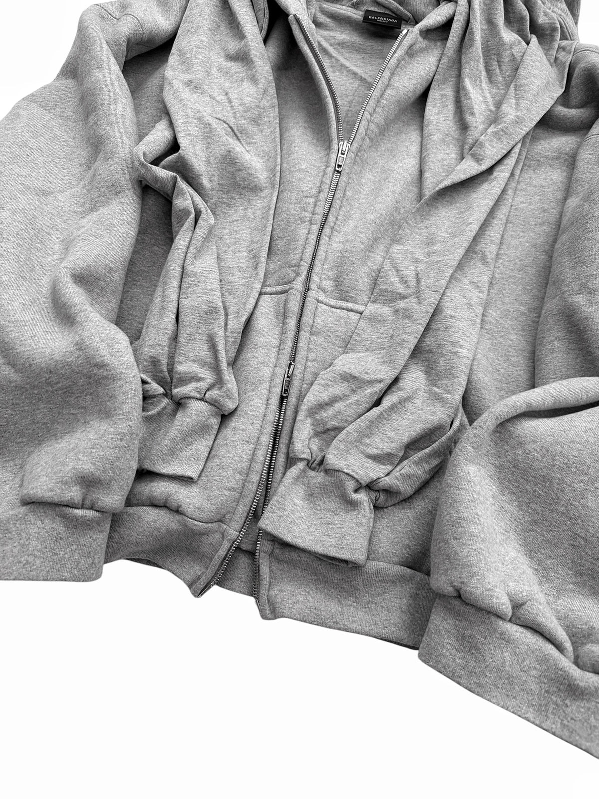 Grey Incognito Layer HEAVY Zip Hoodie