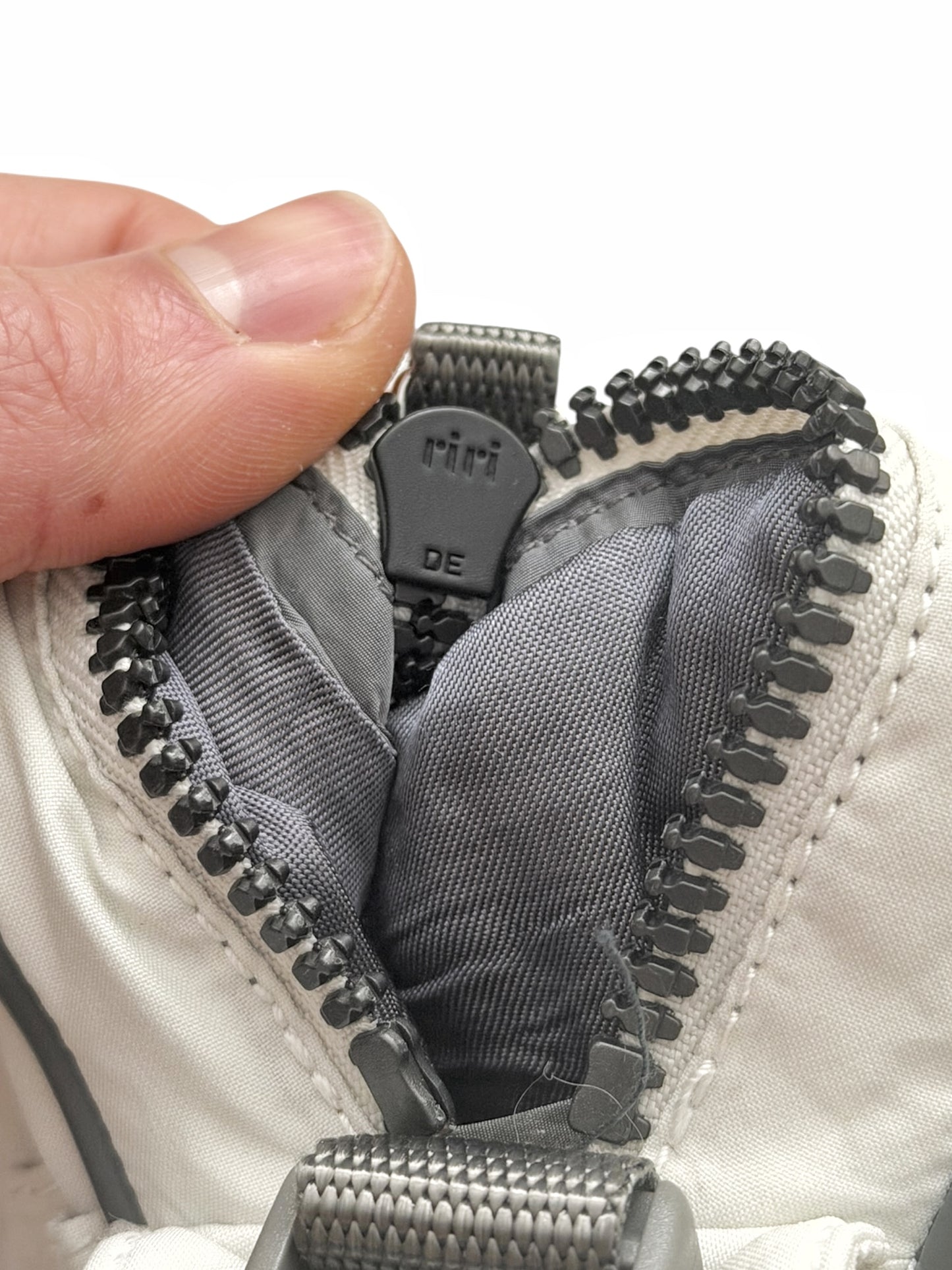 1999 White Nylon Crossbody Bag