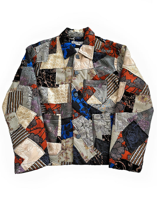 Jacquard Patchwork Jacket