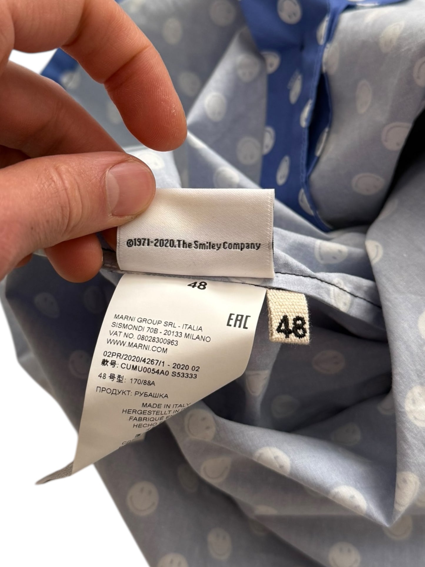 Smiley Light Summer Shirt