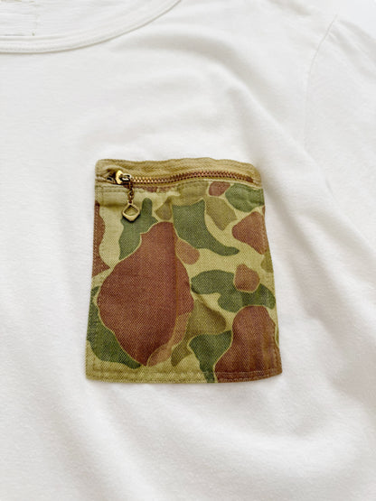 Camo Pocket Slub Cotton Shirt