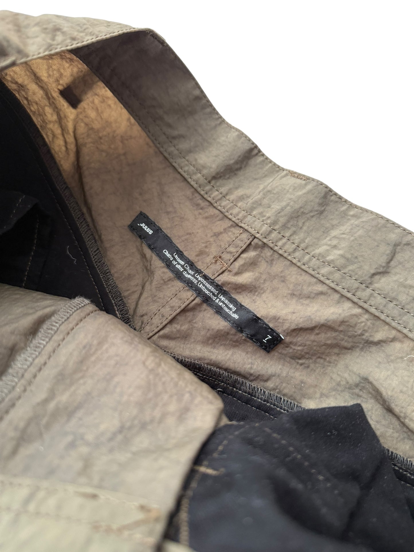 2024 Nylon Heavy Taffeta Cargo Shorts