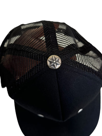 Triple Leather Star Trucker Har