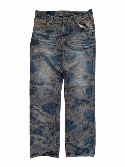 Jacquard Wave Denims