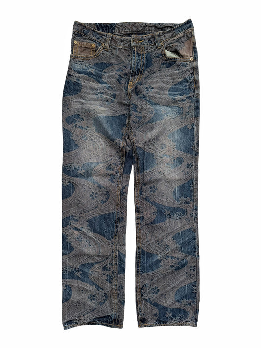 Jacquard Wave Denims