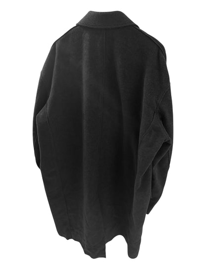 Brushed Cashmere Distressed Oversized Coat
