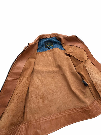 575 Steer Hide Zip Leather Jacket