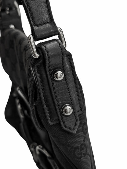 Tom Ford Era Horse Bit Hobo Canvas Bag