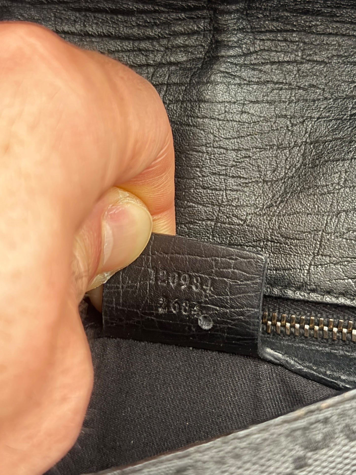 Tom Ford Era Horse Bit Hobo Canvas Bag