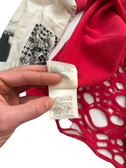 2006 “T” Wahnfrieden Klaus Distressed Patchwork Hoodie