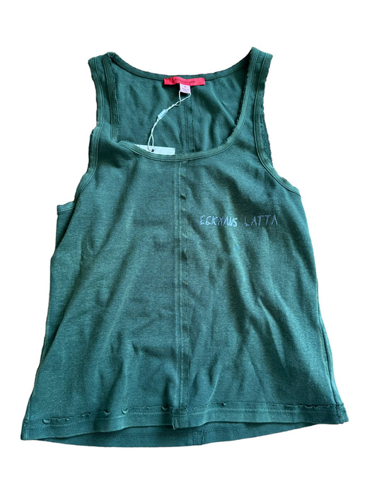 Lapped Tank Green