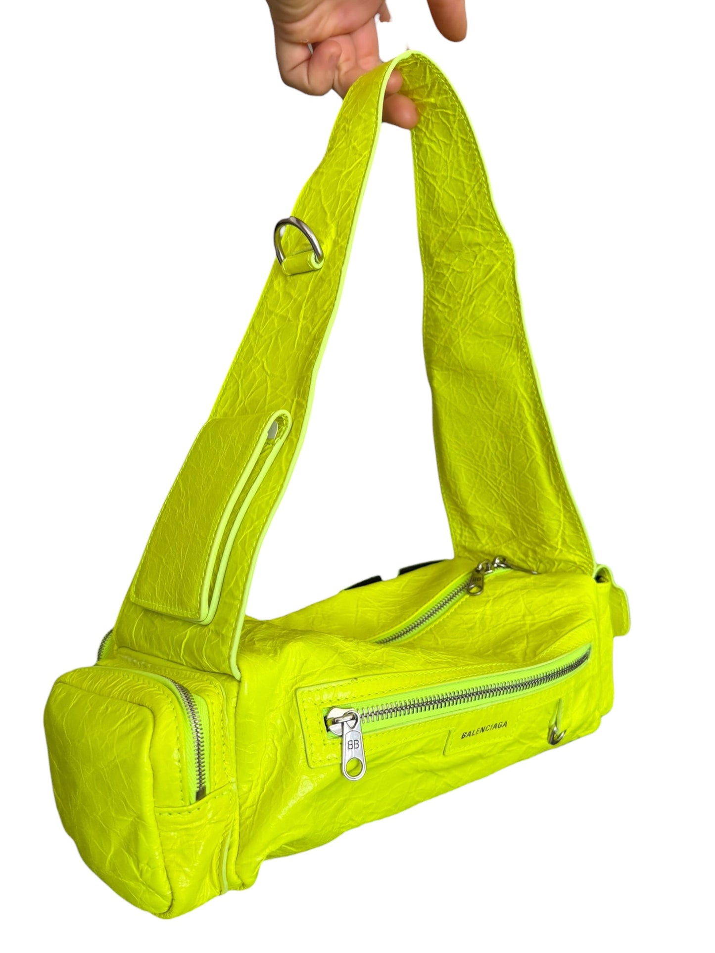 Fluo Leather Superbusy XS Cargo Bag
