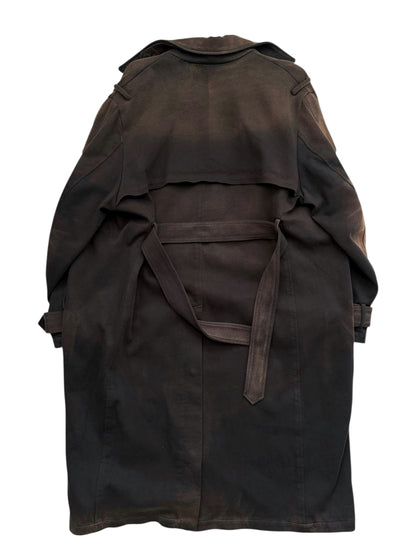 Reconstructed Sun Faded Jerseys Heavy Overcoat