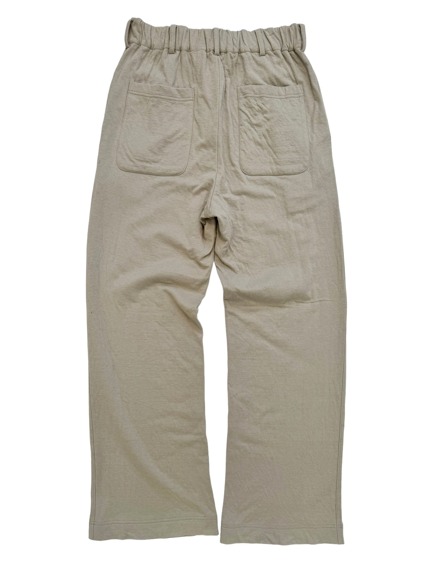 AW09 Khaki Straight Elastic Trouser
