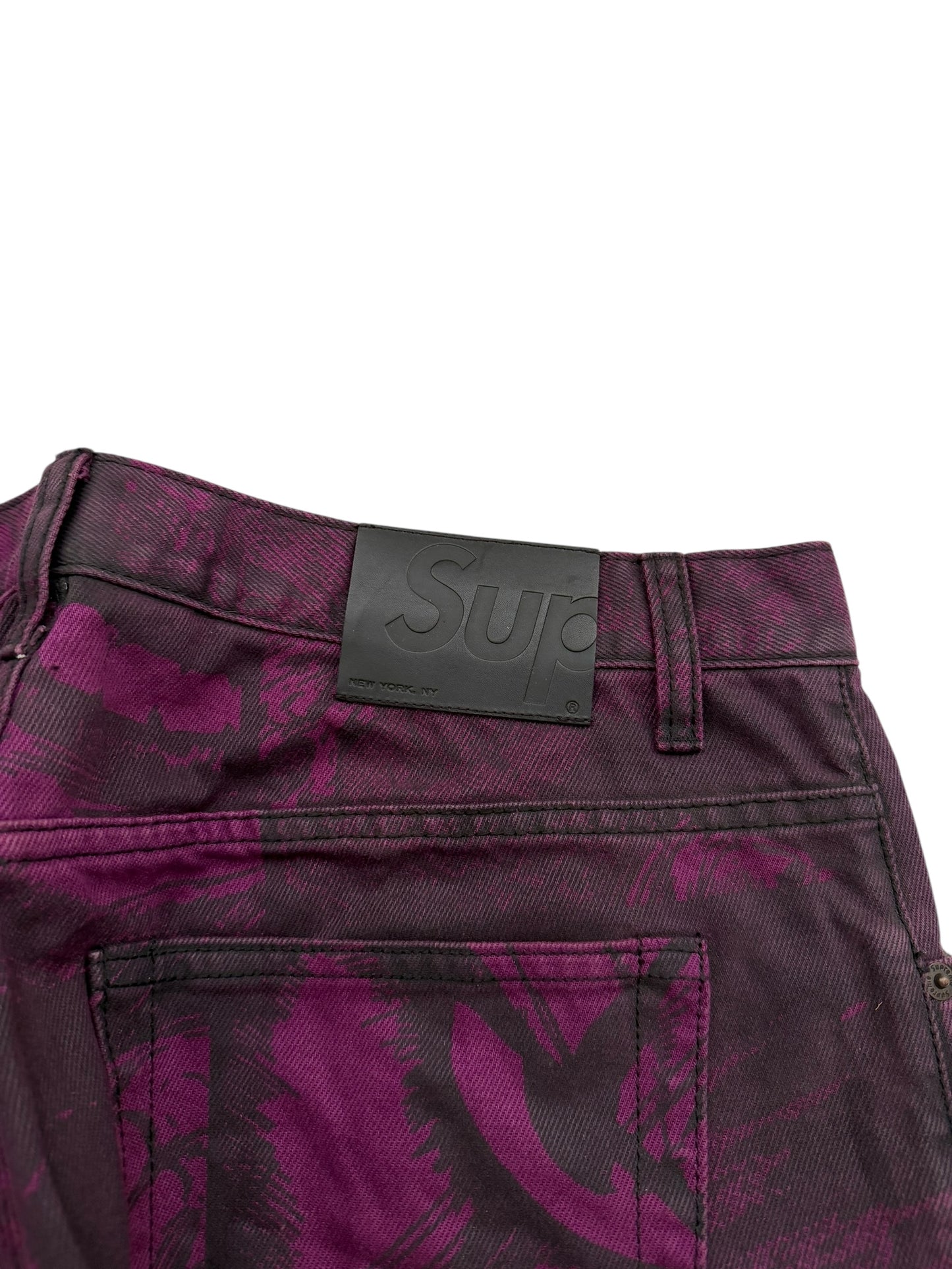 The Crow Comic Purple Denim