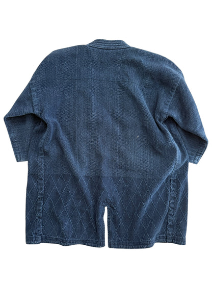 Sashiko Boro Throwover Thing