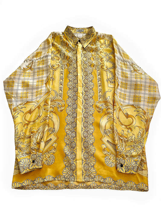 1990’s Silk Gilded Gold Shirt