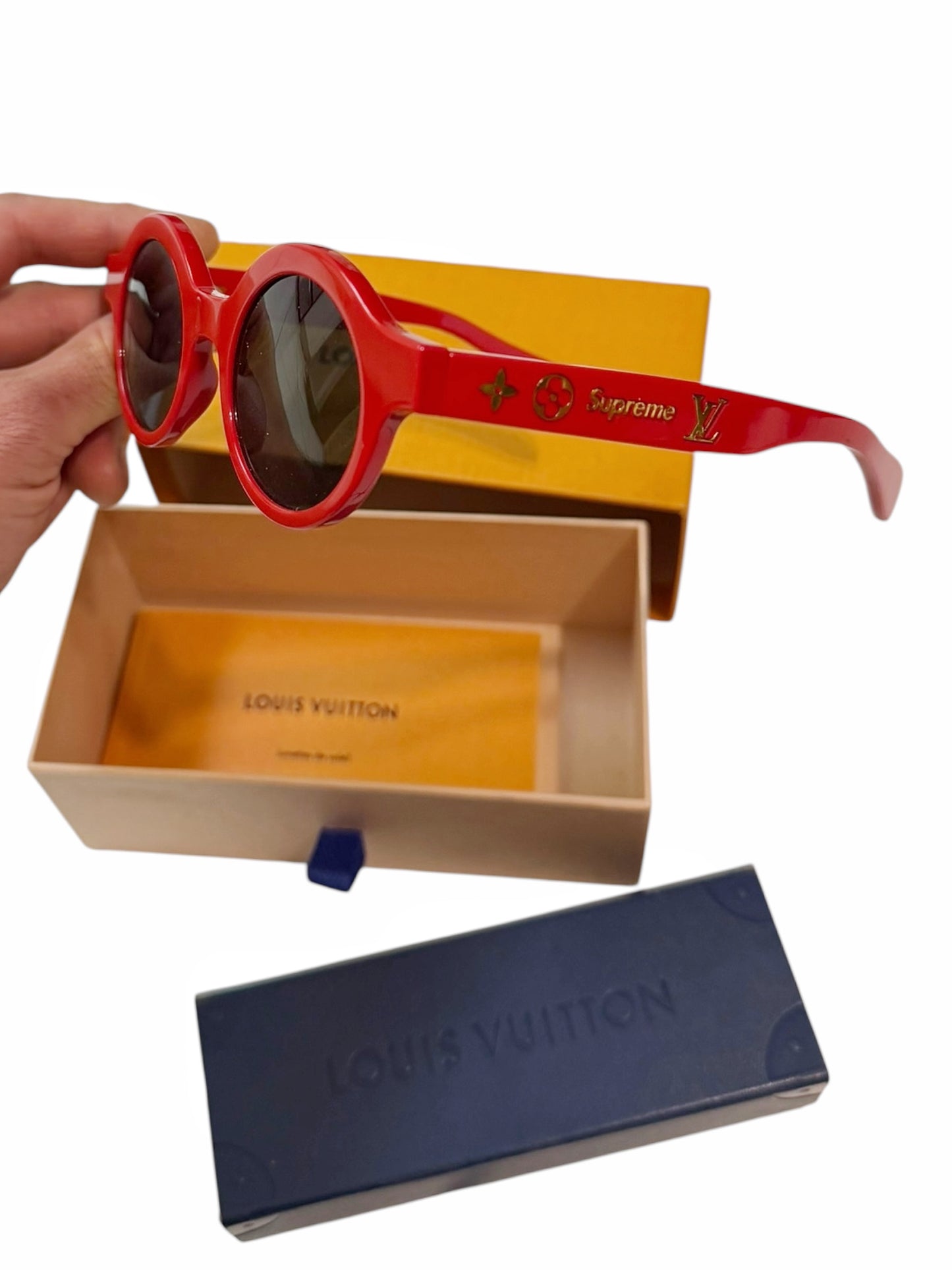 x Supreme Downtown Round Sunglasses