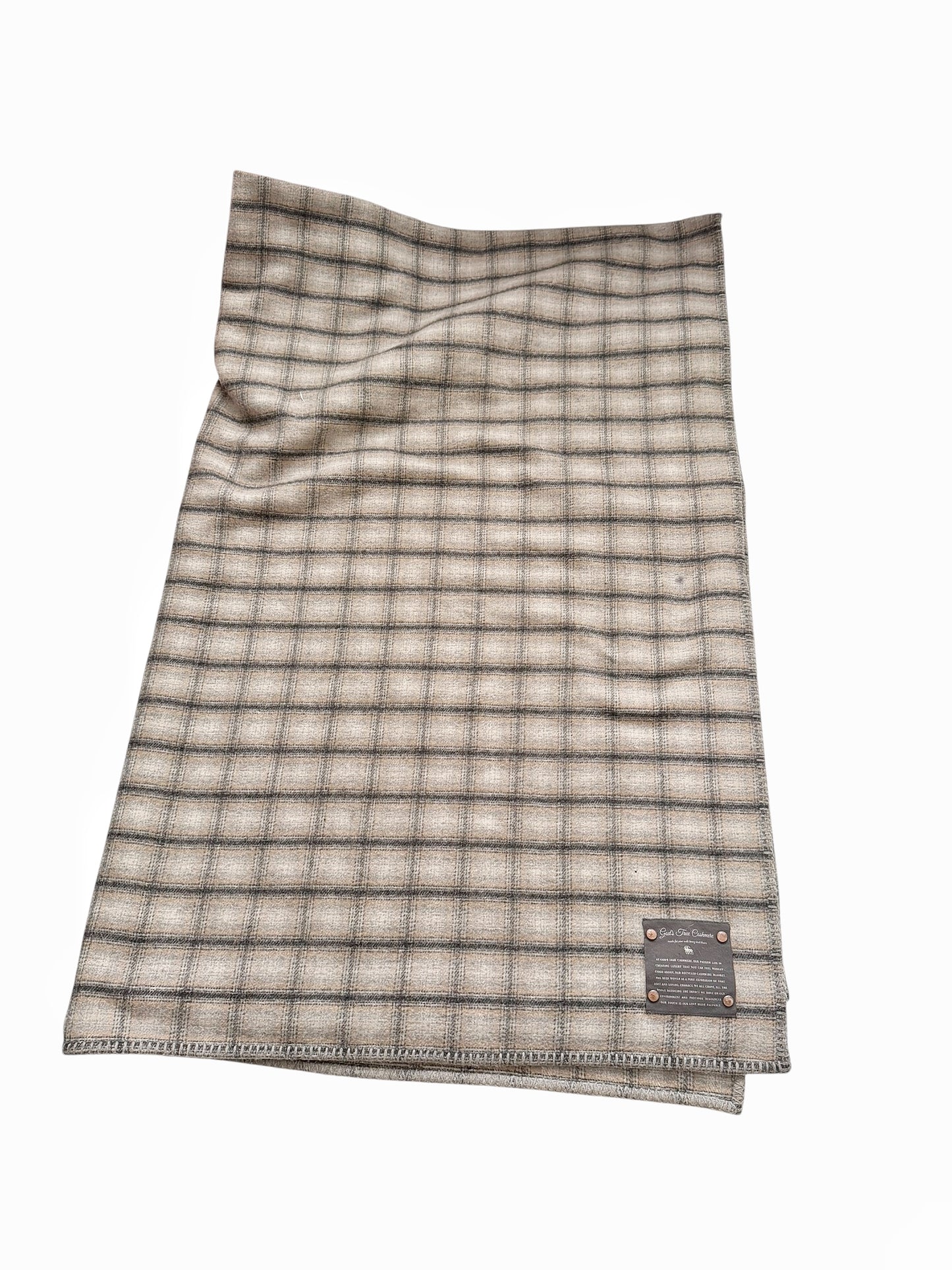 Recycled Cashmere Giant Blanket