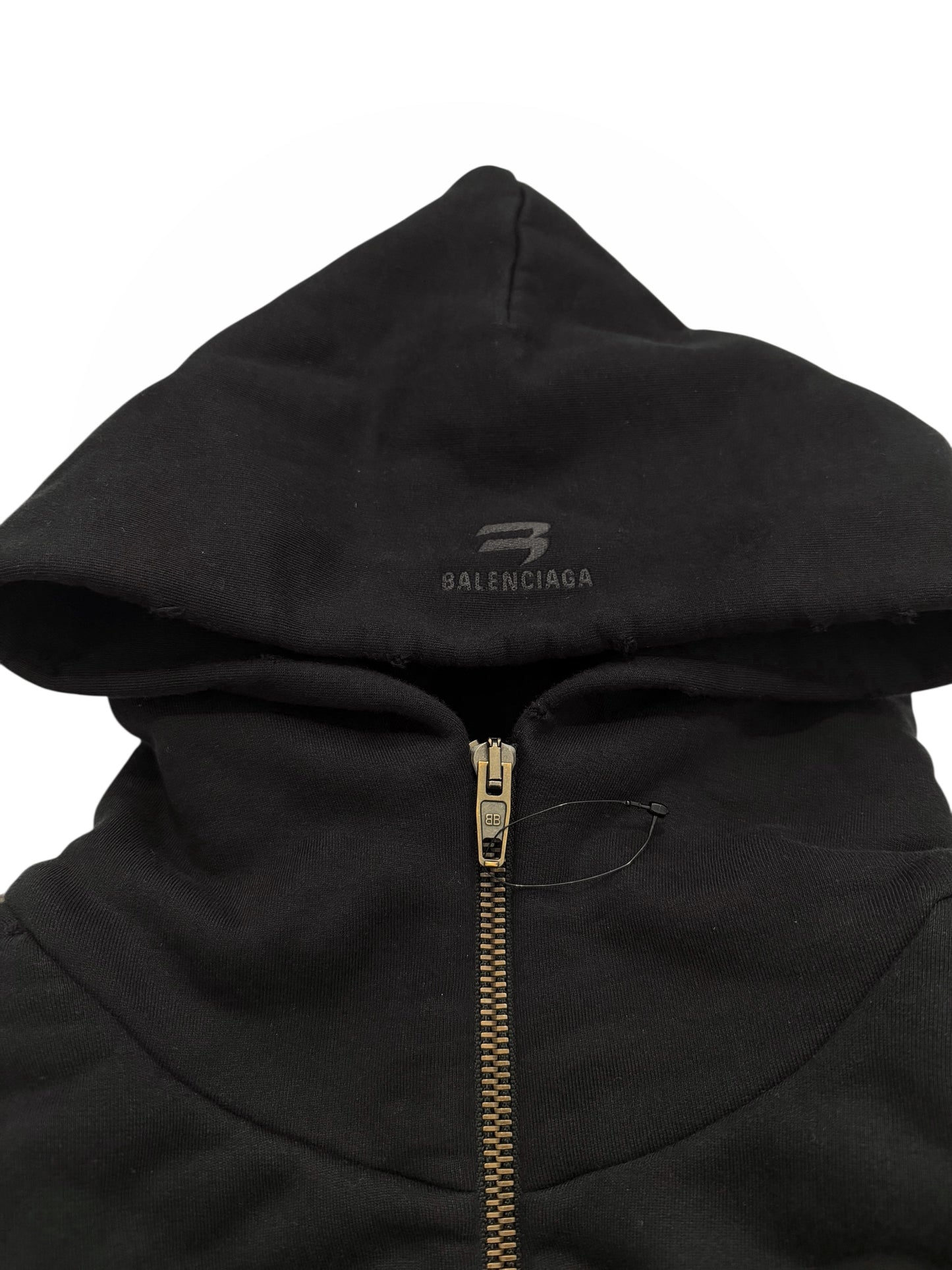Heavy Cotton Fleece Hooded Bomber