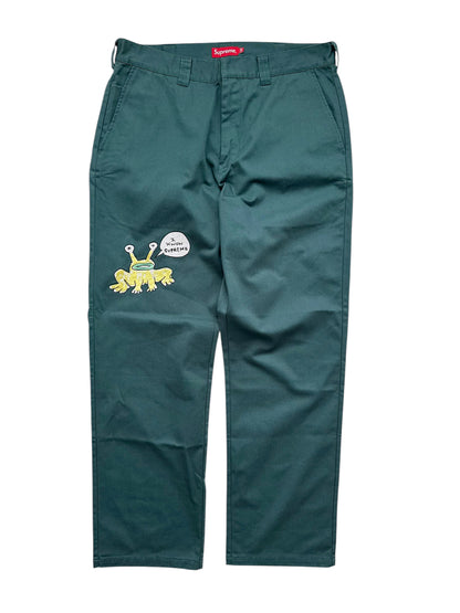 Daniel Johnston Embroidered Slacks