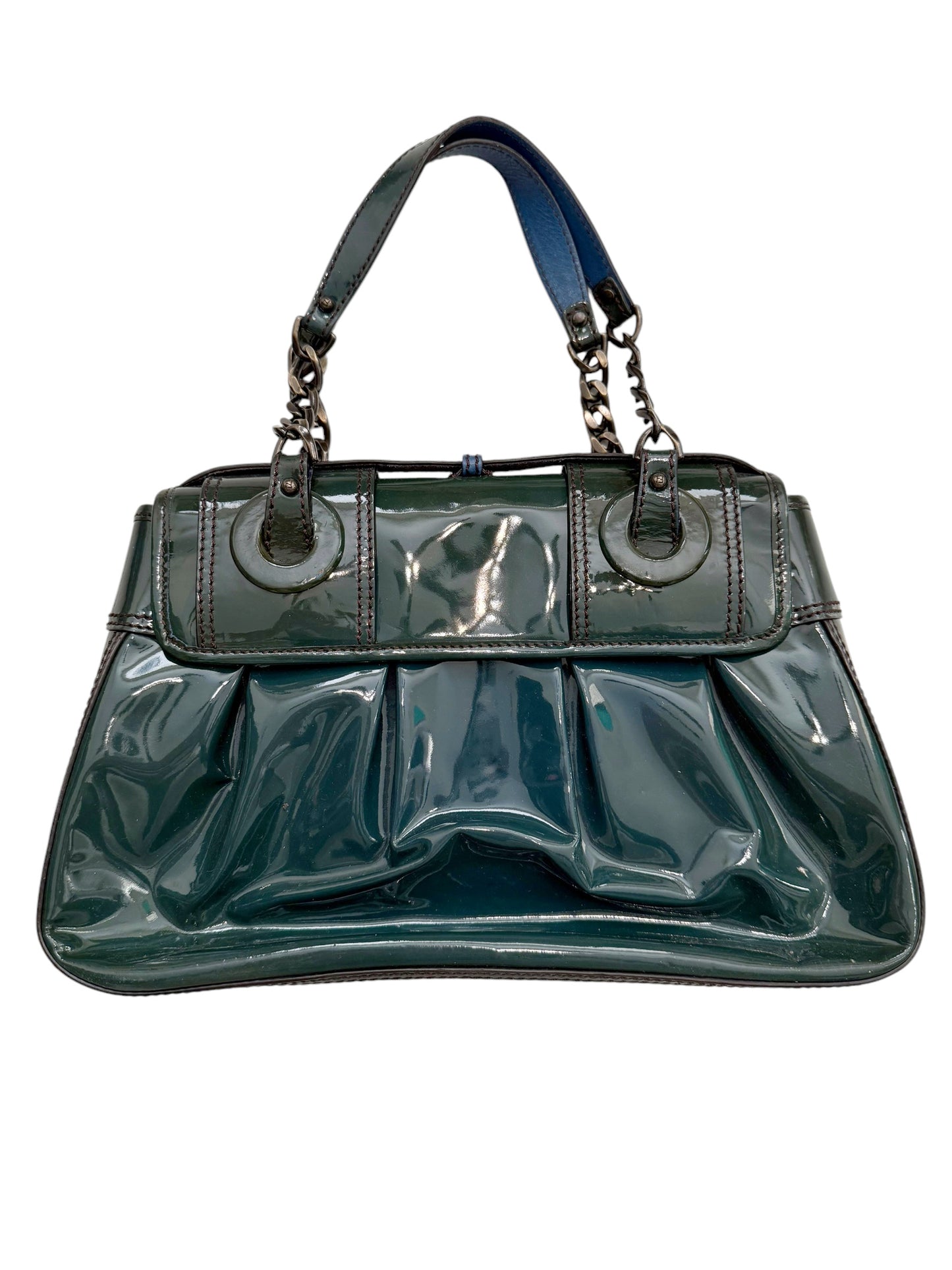 Metallic Irredescent Glossy Bag