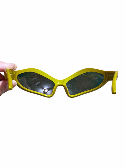 Fennec Oval XL Yellow Sunglasses
