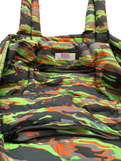 Camo Quilted Big Tote Bag